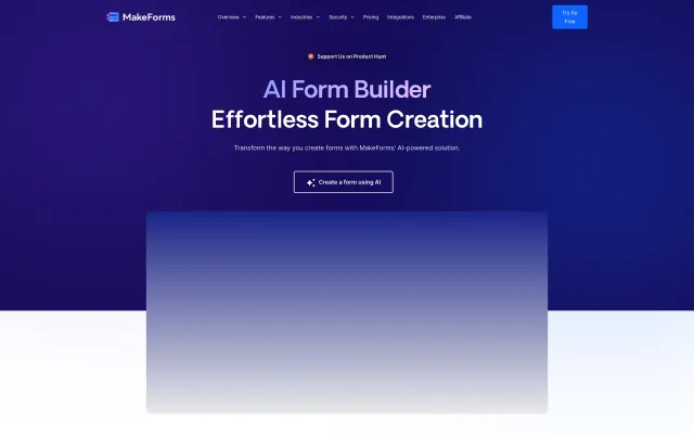 MakeForms AI Form Builder