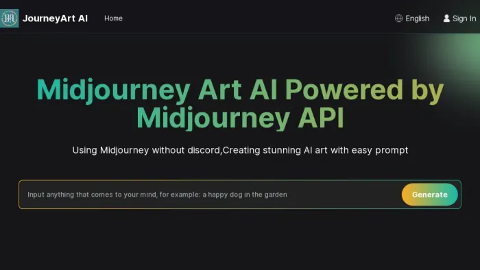 Midjourney Art AI Generator