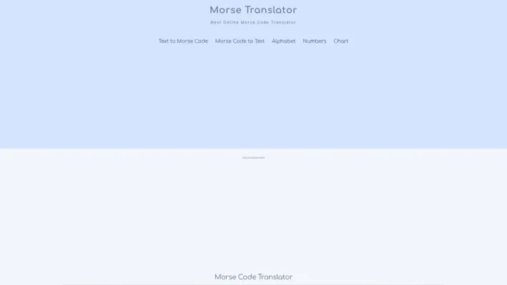 Morse Translator