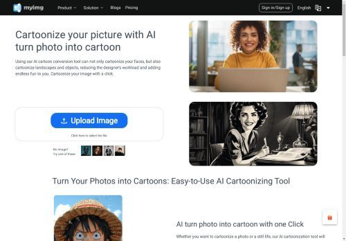 AI Turn Photo into Cartoon