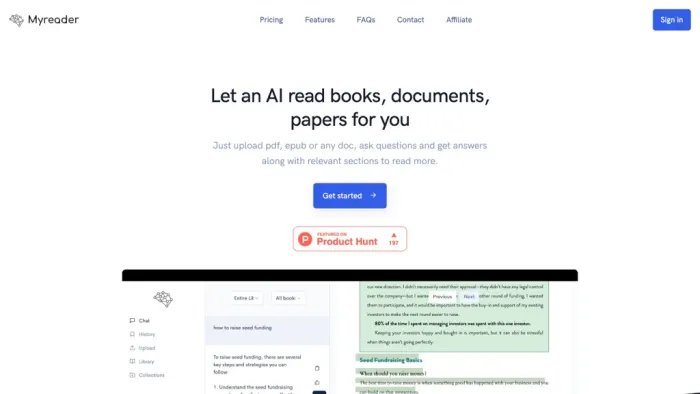 Myreader AI