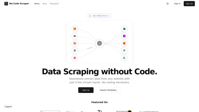 No-Code Scraper