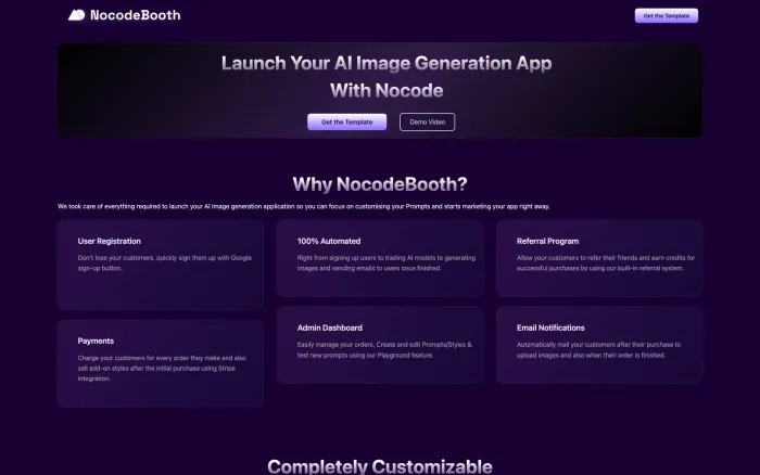 NocodeBooth