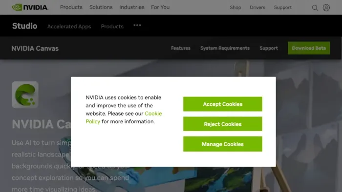 NVIDIA Canvas