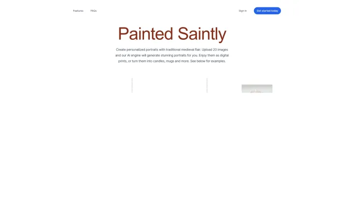 Painted Saintly