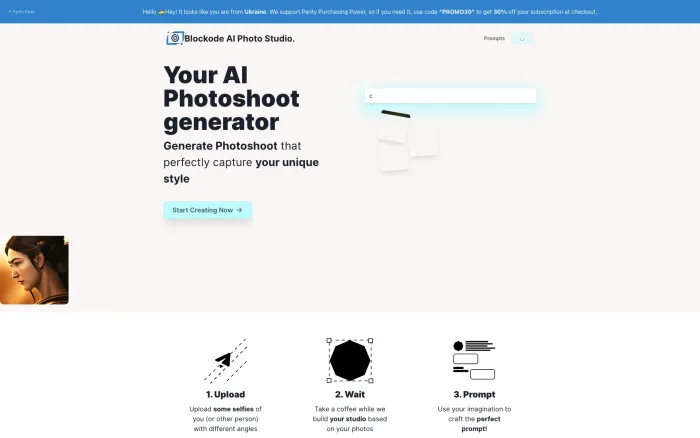 Blockode AI Photo Studio