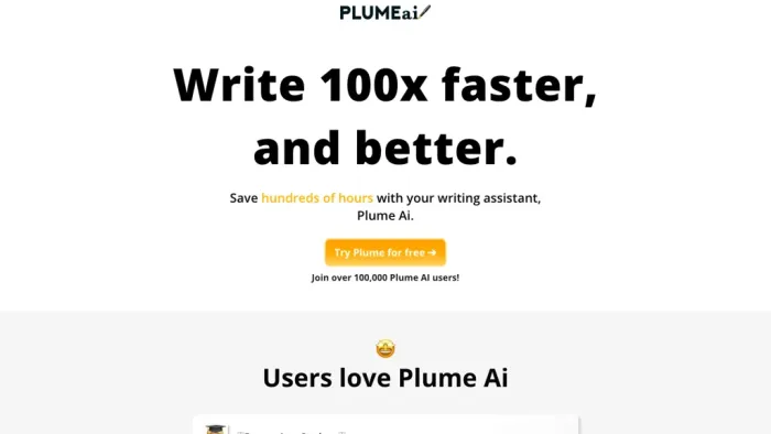 Plume AI