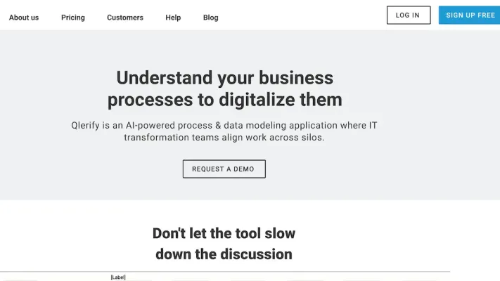 Qlerify Process and Data Modeler