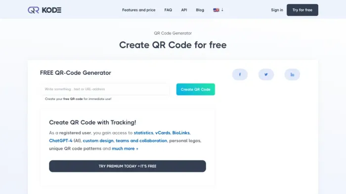 QR Code Generator