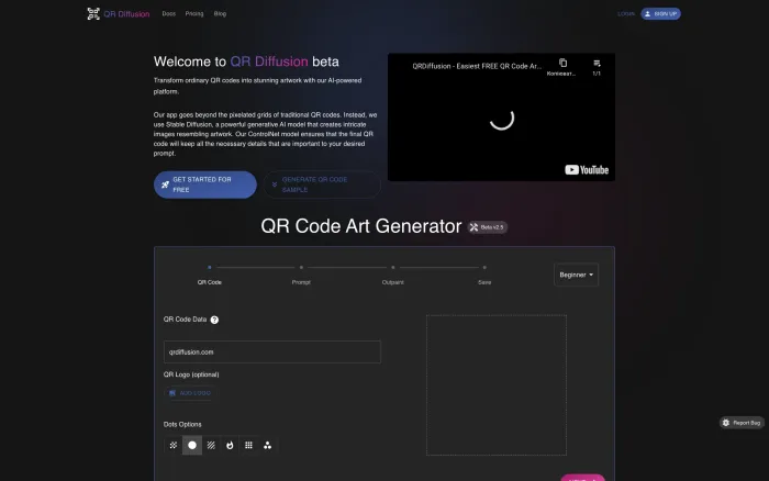 QR Diffusion