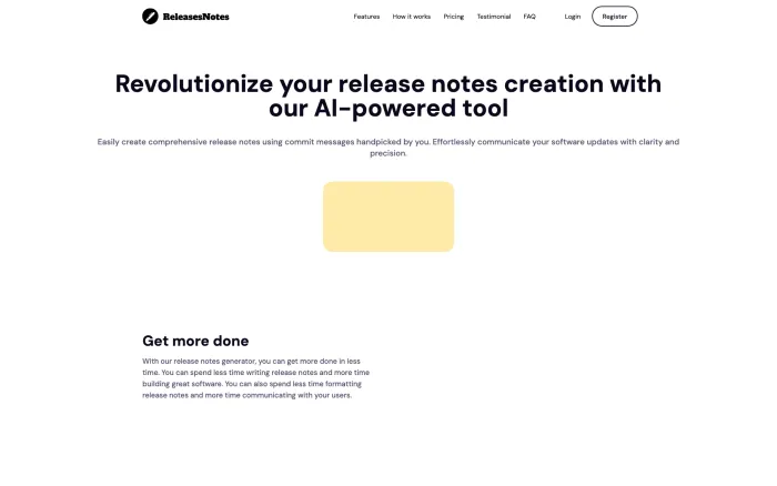 Releasesnotes