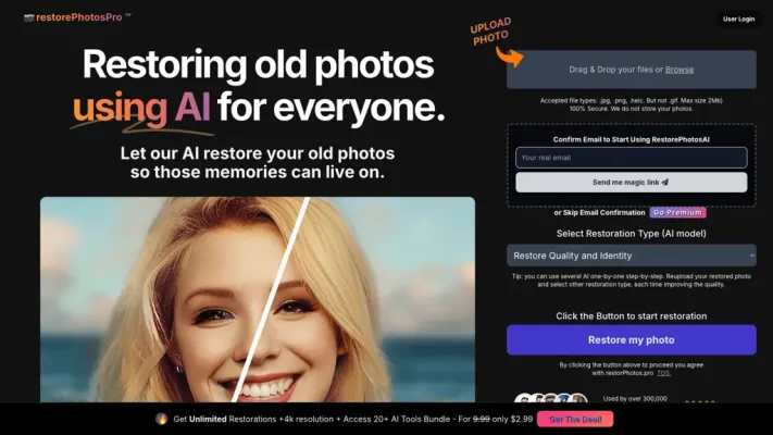 restorePhotos.Pro AI