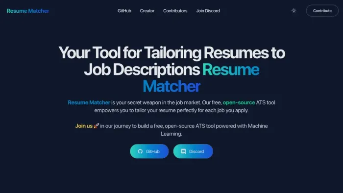 Resume Matcher