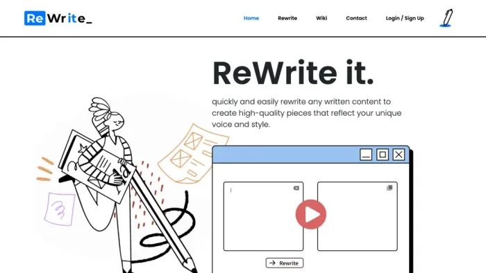 ReWriteIt AI