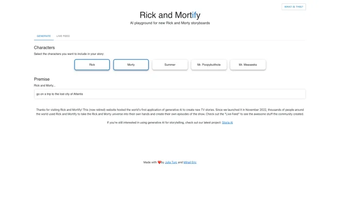 Rick and Mortify