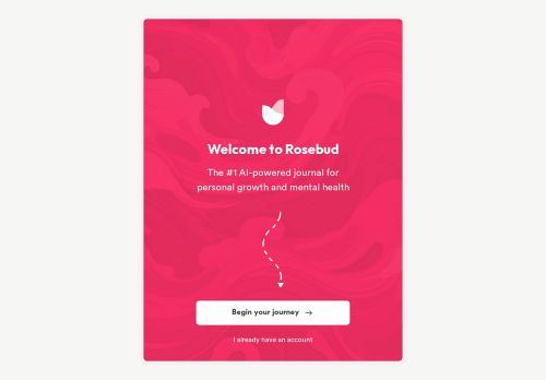 Rosebud - AI Journal for Personal Growth