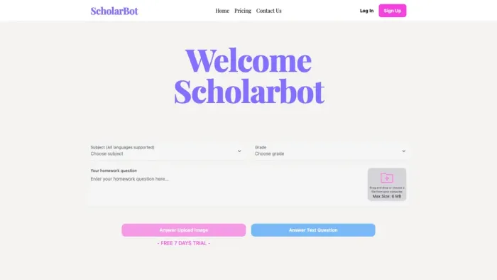 Scholarbot AI