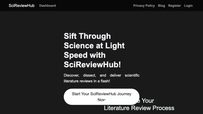 SciReviewHub