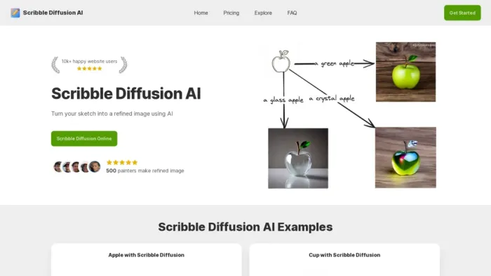 Scribble Diffusion AI