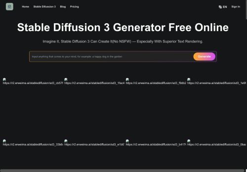 Stable Diffusion 3 Free Online