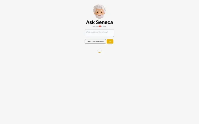 Ask Seneca