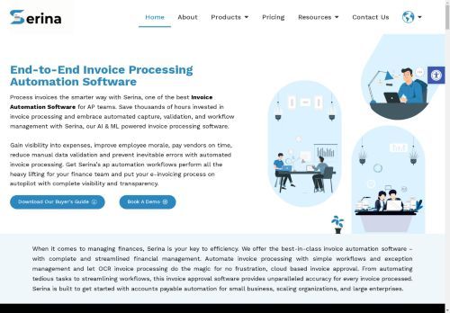 Serina - Automate Invoice Processing