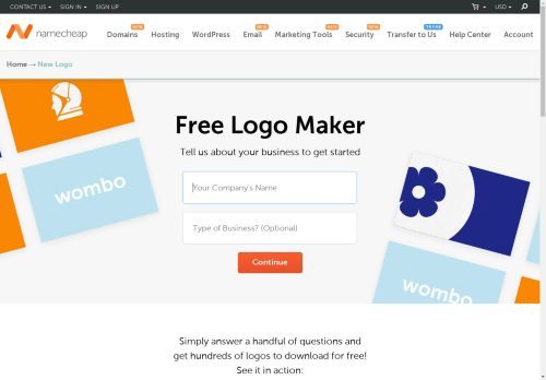 Namecheap Logo Maker