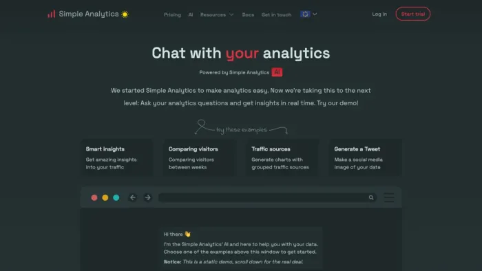 Simple Analytics AI