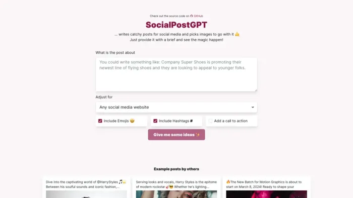 SocialPostGPT