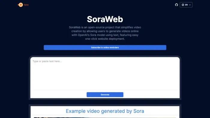 SoraWeb