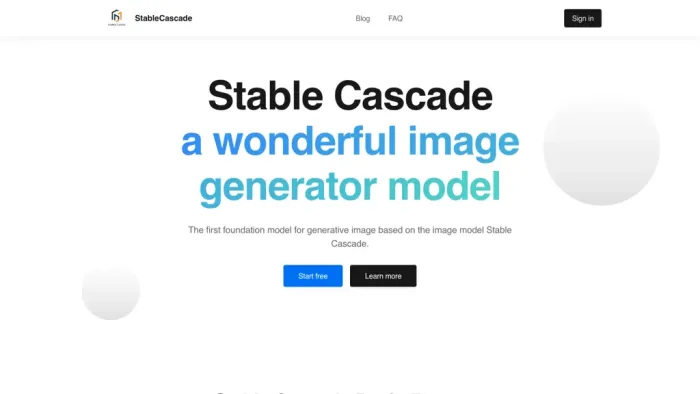 Stable Cascade