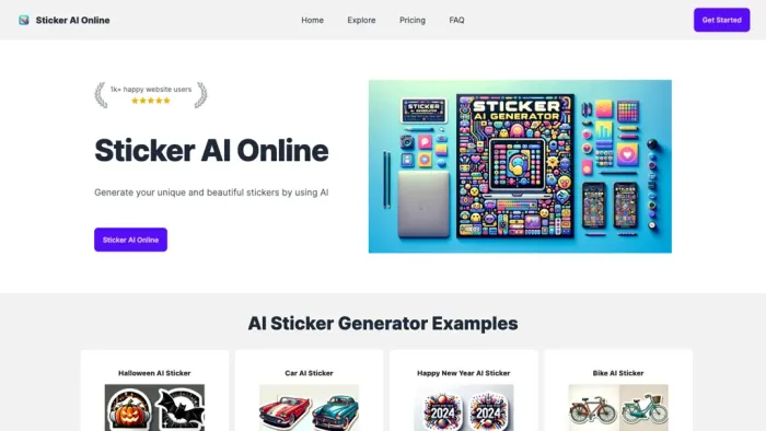 Sticker AI Online