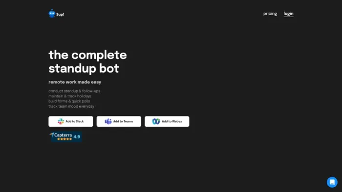 Sup Standup Bot