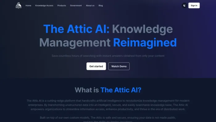 The Attic AI