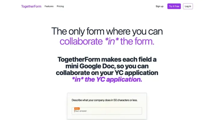 TogetherForm