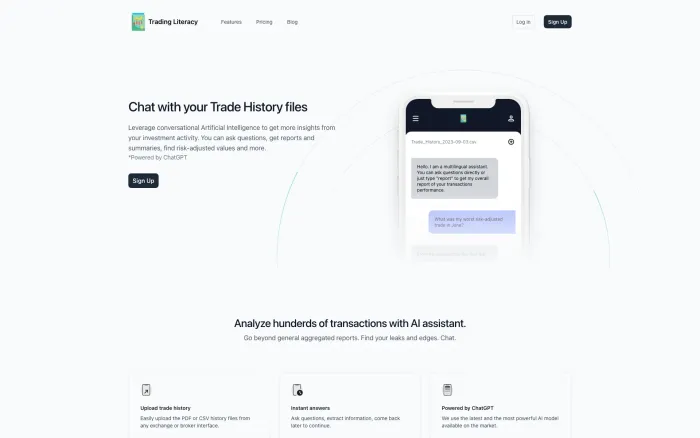 Trading Literacy Bot