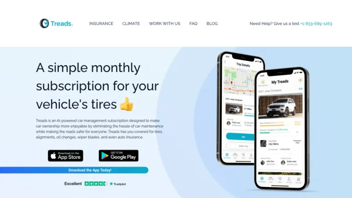 Treads Tire Subscription