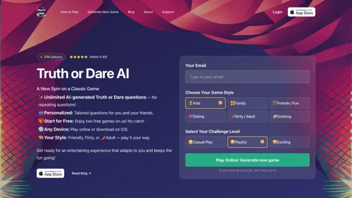 Truth or Dare AI