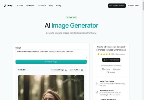 Image Generator by Leap