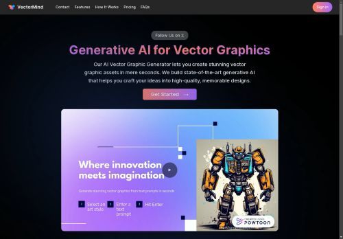 VectorMind - Generative AI for Vector Graphics