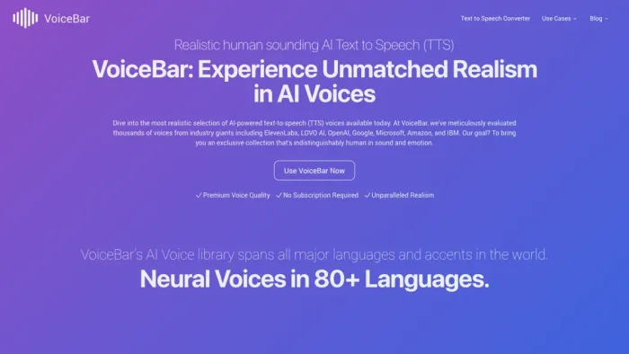 VoiceBar