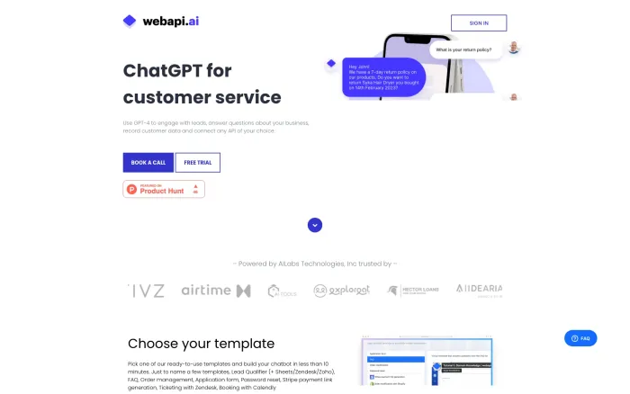 Webapi.ai 2.0