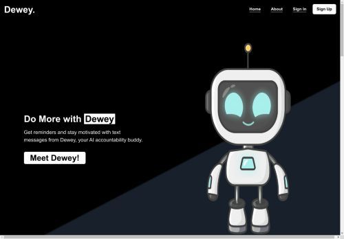 Dewey: Your new accountability buddy